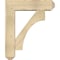Ekena Millwork Westlake Craftsman Rough Sawn Bracket w/ Offset Brace, Douglas Fir, 8"W x 30"D x 36"H BKT0806X30X36WTL04RDF - alternate 4